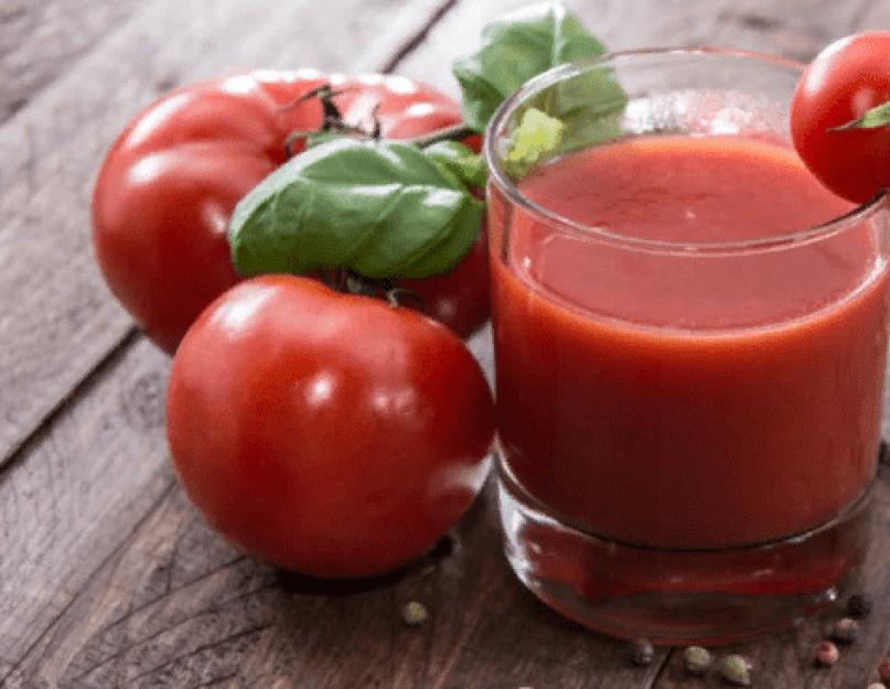 Сделать томатный сок дома. Томатный сок на зиму в домашних условиях: самый простой рецепт. Томатный сок без варки с мякотью
