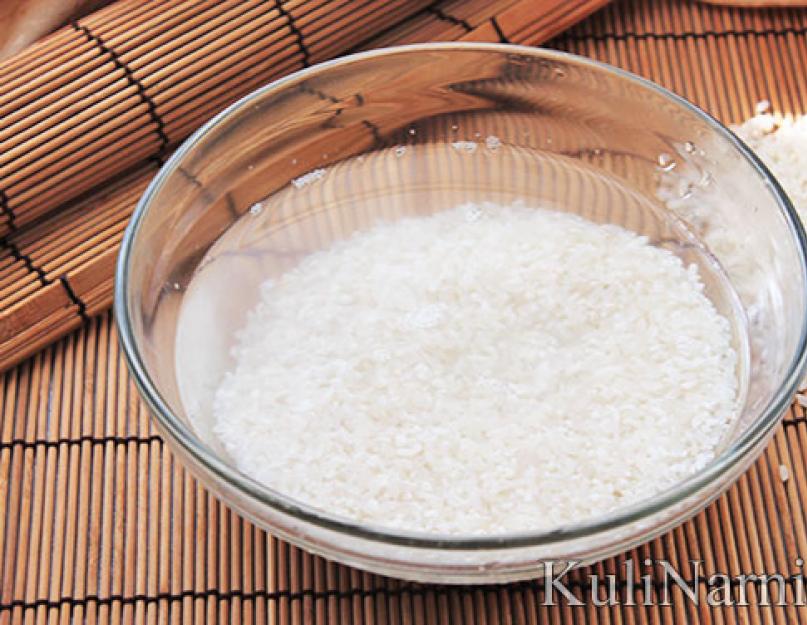 Рис для суши пропорции воды. Кулинарные секреты: как варить рис для роллов