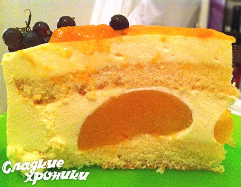 Gâteau mousse au yaourt.  Gâteau au yaourt et aux fruits Gâteau à la crème de yaourt et aux ananas