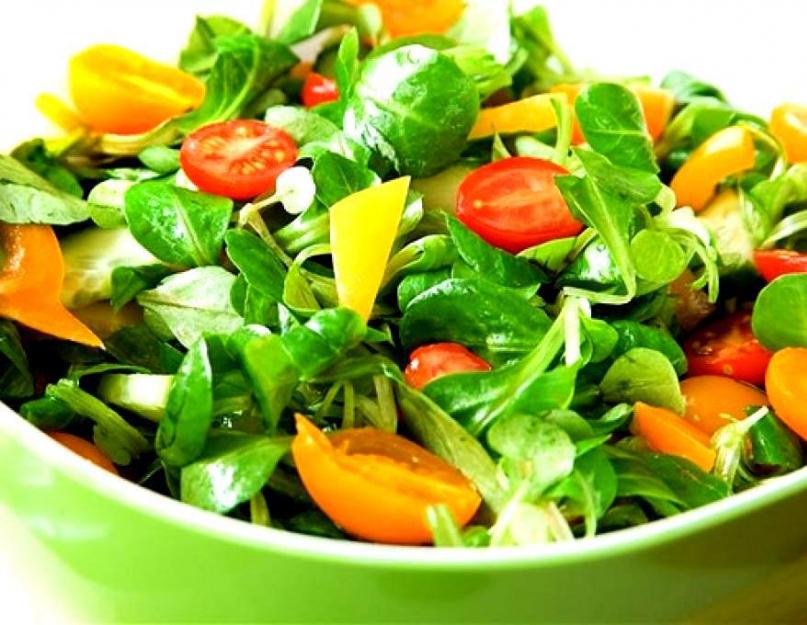 Рецепты диетических салатов для похудения. Простые и вкусные рецепты диетических салатов для похудения