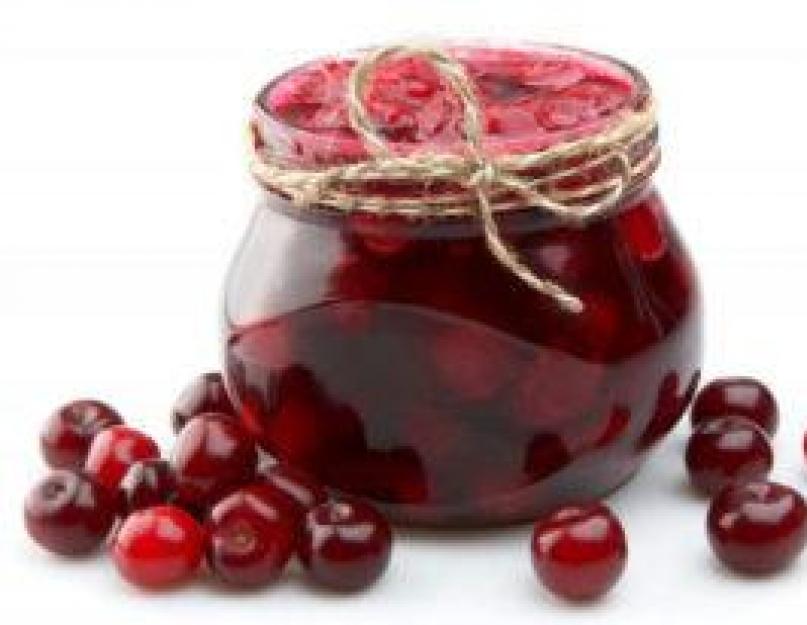 Recette pour faire de la confiture de cerises dénoyautées.  Confiture de cerises dénoyautées : comment et combien cuisiner, recettes.  Confiture de cerises « assorties »