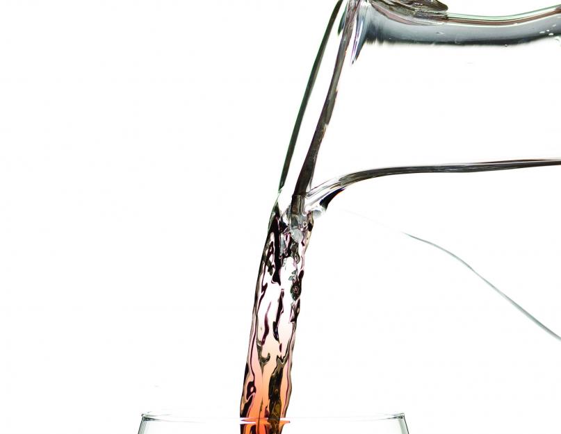 Пропорции разведения виноградного вина водой. Правила разбавления вин водой