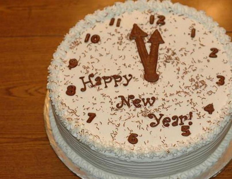 Рецепты новогодних тортов из мастики. Идеи как украсить своими руками торт на Новый год: фото
