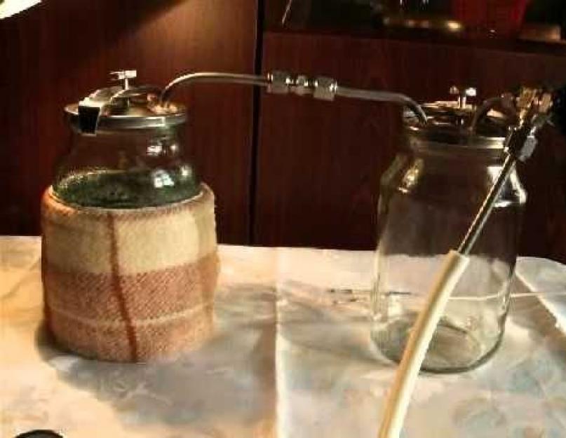 вакуумная дистилляция самогона