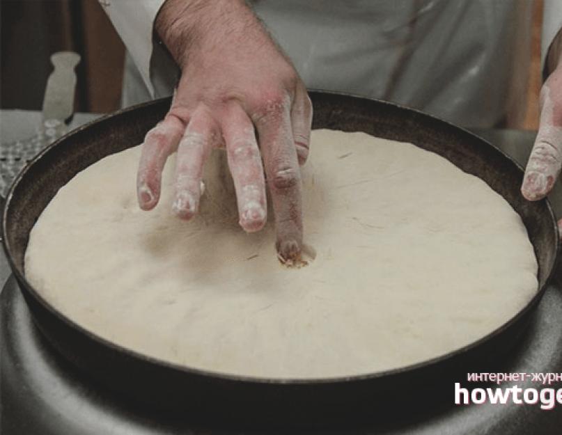 Как приготовить вкусный осетинский пирог. Сбор пирога и выпекание. С тушеной капустой