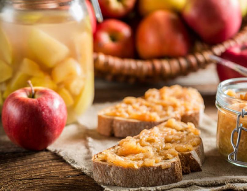 Яблочное варенье. Как сварить прозрачное варенье из зеленых яблок дольками – пошаговый рецепт с фото