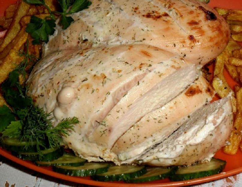 Combien de kcal y a-t-il dans la poitrine de poulet bouillie.  Combien de calories y a-t-il dans la poitrine de poulet bouillie ?  Parlons de la teneur en calories de la poitrine de poulet frite