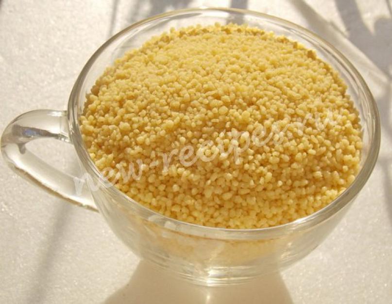 Couscous, ou salutations d'Afrique du Nord.  Invité oriental : les recettes de couscous les plus délicieuses