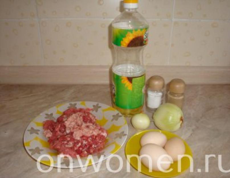 Зразы с яйцом пошаговый. Мясные зразы с яйцом и луком – пошаговый рецепт с фото, как приготовить в домашних условиях