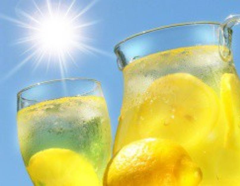 Как пить лимонный сок: плюсы и минусы. Вода с лимоном для похудения