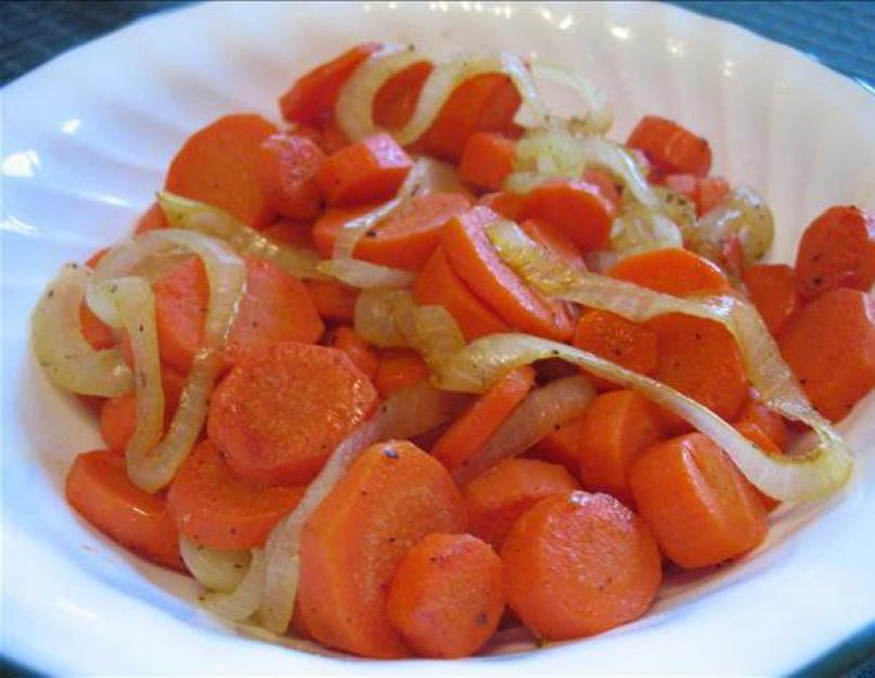 Как правильно тушить морковь. Салат с жареной морковью. Что предлагают немцы