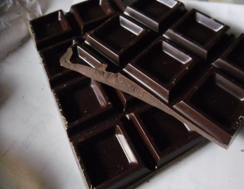 Горький шоколад: польза и вред для здоровья, калорийность, состав, рецепт приготовления. Снимает воспалительные процессы. Польза для здоровья человека