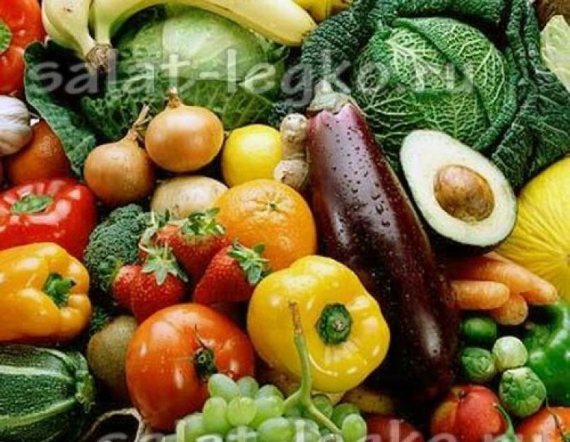 Les bienfaits des légumes dans les salades.  Perte de poids et légumes feuilles.  Salade et fleurs