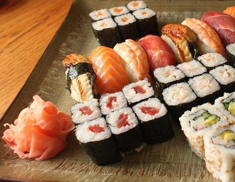 Как правильно кушать суши и роллы. Как есть палочками суши и роллы
