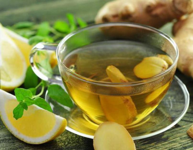 Имбирный медово-лимонный чай клеопатры для похудения. Имбирный чай для похудения - самые эффективные рецепты