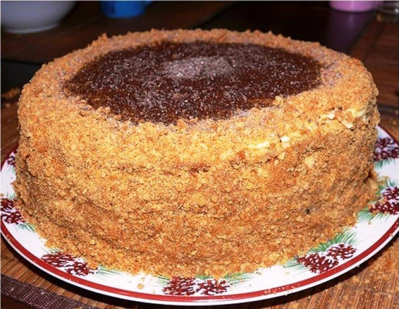 Торт медовик рыжик со сметанным кремом. Торт, который помним и любим – это рыжик со сметаной. Какие ингредиенты нам потребуются для приготовления теста