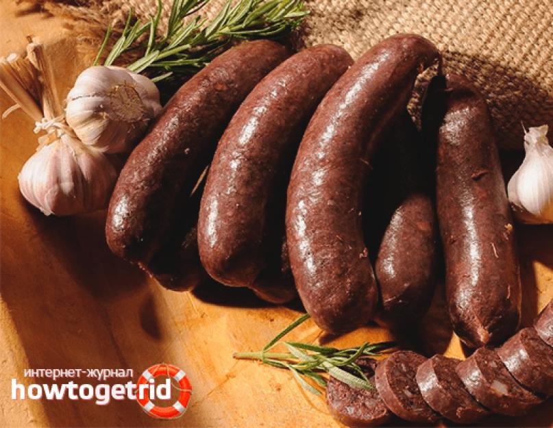 Boudin - avantages et inconvénients.  Boudin: avantages et inconvénients, recettes pour cuisiner à la maison