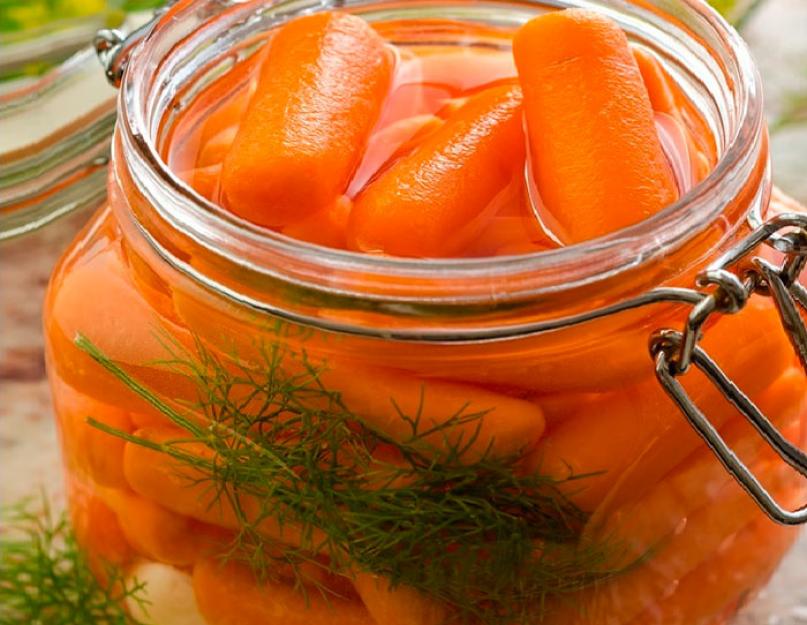 Маринованная морковь на зиму рецепты очень вкусно. Рецепты маринованной моркови на зиму в банках