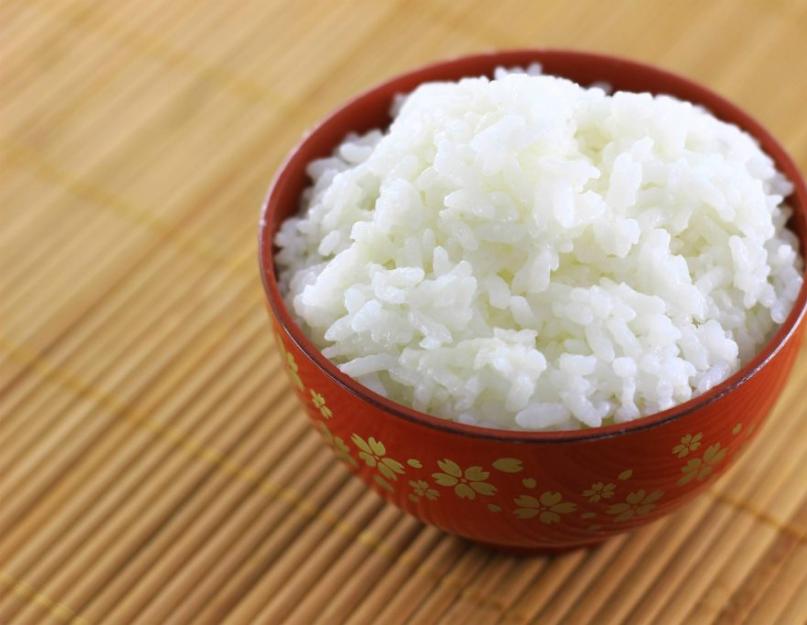 Рис для приготовления суши. Заправка риса для суши