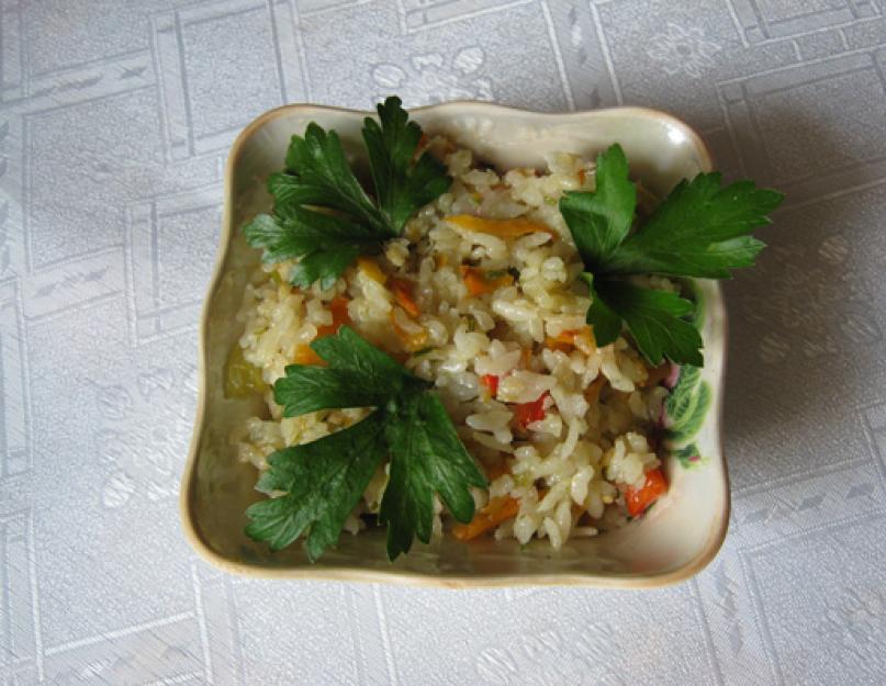 Вегетарианские рецепты. Блюда из риса