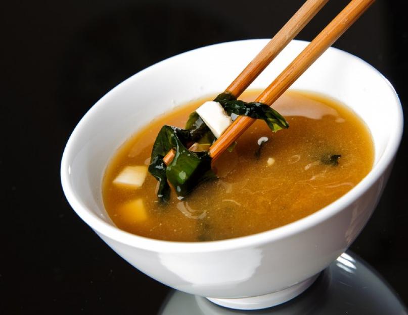  Мисо суп – уникальное блюдо Японии