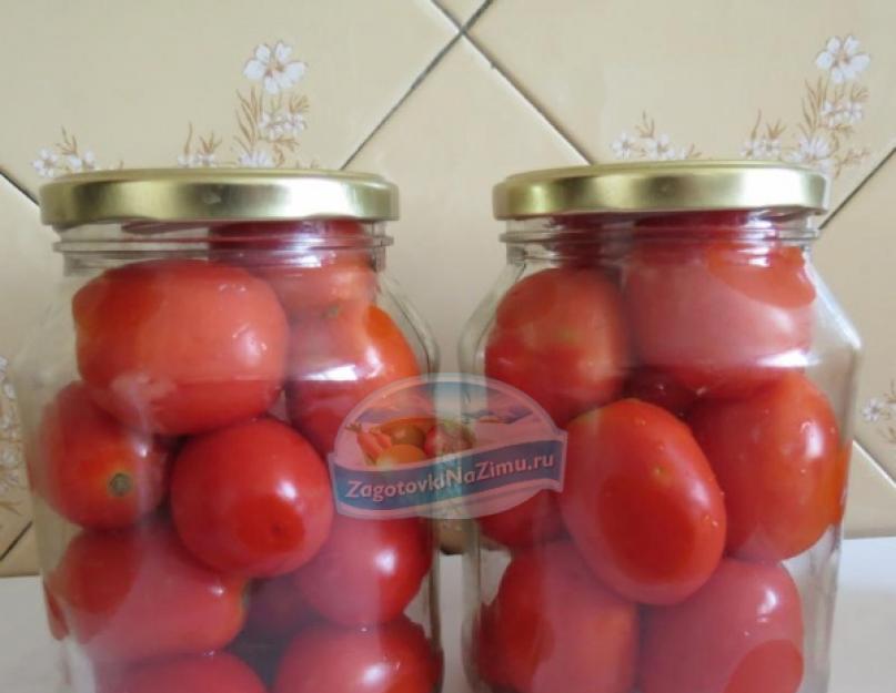 Рецепт помидоры в томатном соке. Помидоры в собственном соку – рецепт на века! Сладкие помидоры в собственном соку на зиму