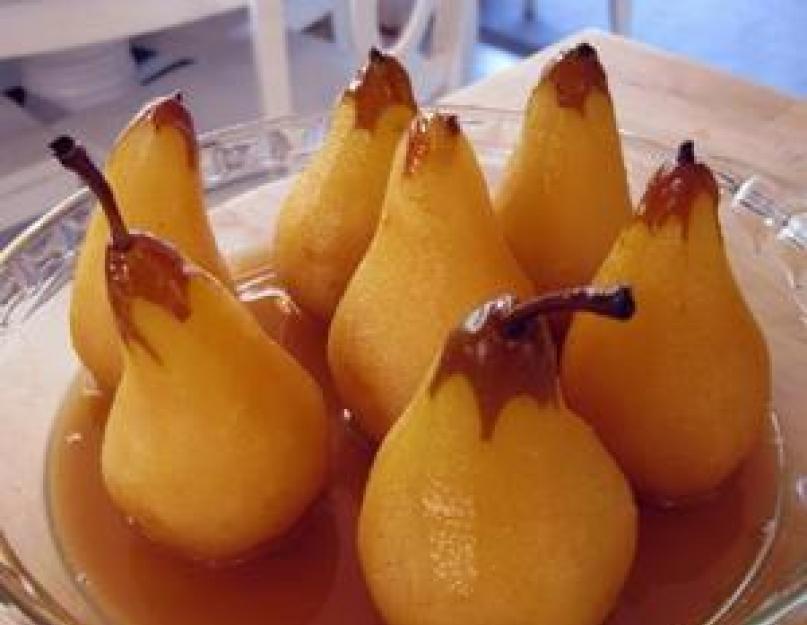 Заготовки из груши на зиму «Золотые рецепты. Груши в сиропе на зиму: приготовление сахарного, карамельного, медового лакомства целиком и дольками