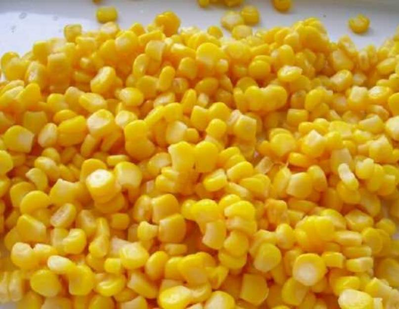 Заморозка кукурузы. Заготовка кукурузы на зиму