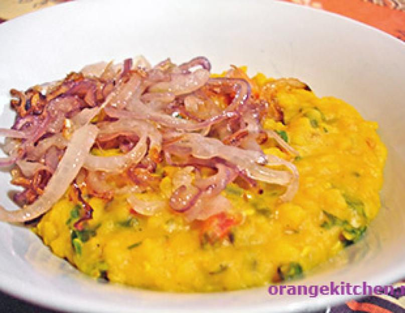 Piselli speziati.  Porridge quaresimale di piselli con spezie.  Come si preparano le zuppe di piselli in India