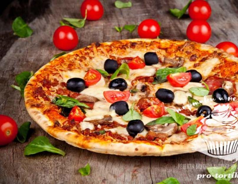 Секреты приготовления: домашняя пицца. Секреты приготовления теста для пиццы