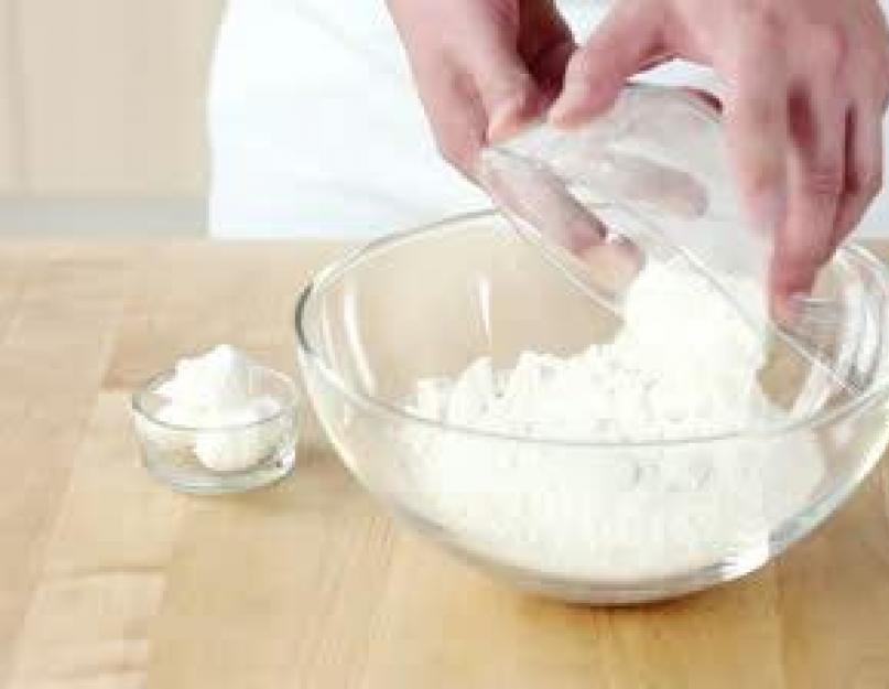 Как называется пекарский порошок улучшитель. Пекарский порошок: особенности приготовления в домашних условиях