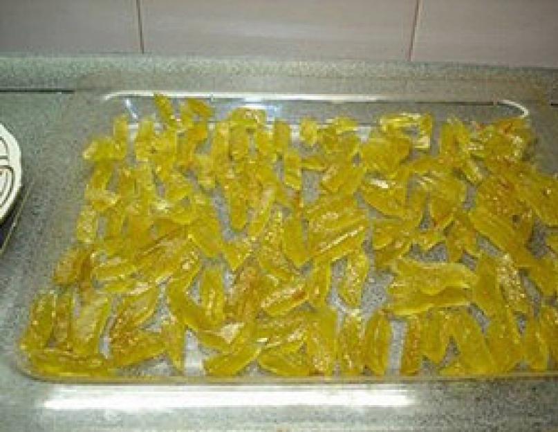 Цукаты из арбузных корок - пошаговые рецепты приготовления в домашних условиях с фото. Рецепт приготовления цукатов из арбузных корок в домашних условиях