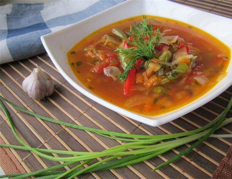 Фасолевый суп на воде рецепт. Фасолевый суп - общие принципы и способы приготовления. Для фасолевого супа нам понадобится.