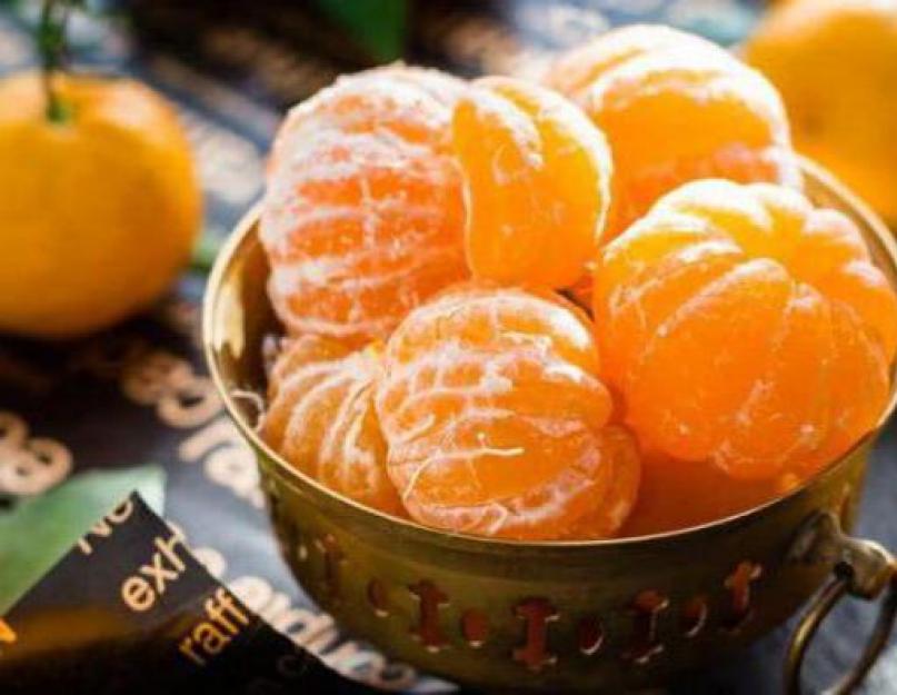 Confiture de mandarine : recettes.  Marmelade de mandarine