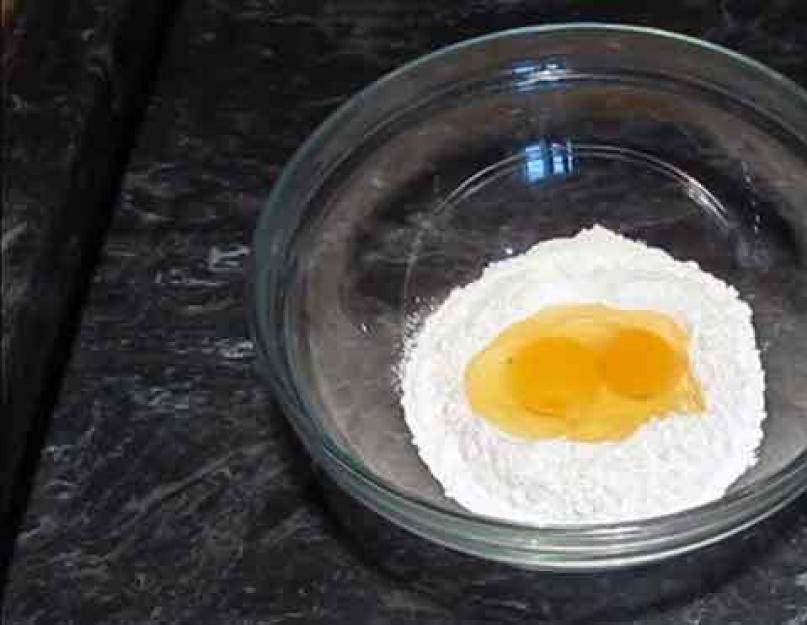 Лапша домашняя яичная. Домашняя яичная лапша рецепт с фото