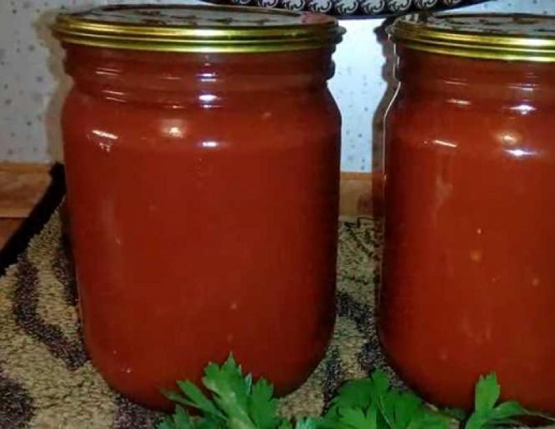 Пряный кетчуп на зиму. Как приготовить вкусный домашний томатный кетчуп на зиму