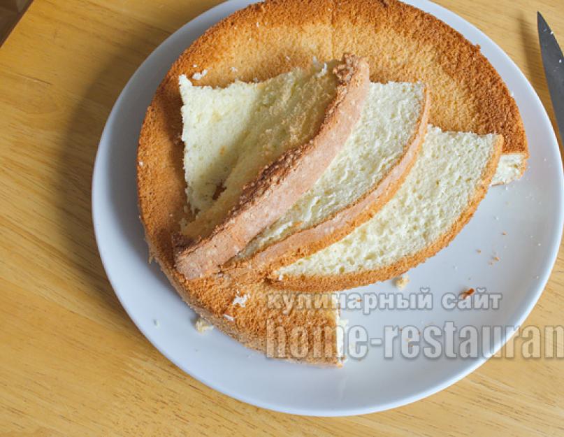 Легкий бисквитный торт при домашних. Как испечь бисквит для торта. Пышный классический бисквит для торта