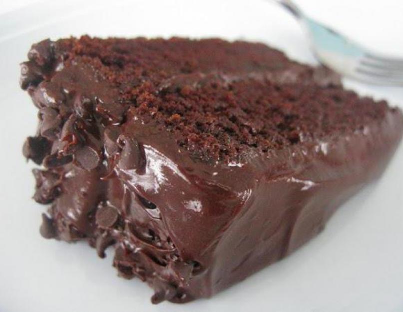 Бисквитный торт в шоколадной глазури. Бисквитный торт очень вкусный и простой рецепт с фото пошагово