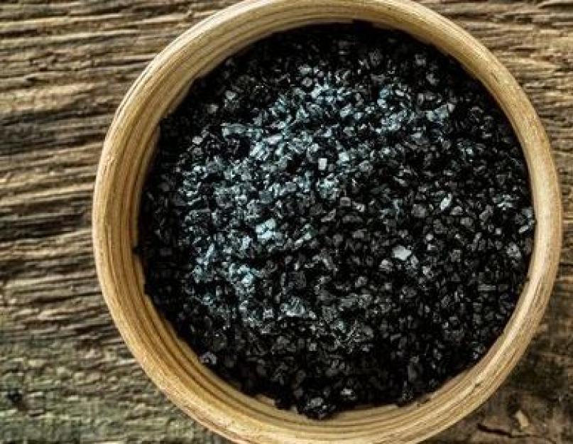 Чёрная соль — польза и вред кулинарной приправы, особенности её применения. Четверговая черная соль. Интересное знакомство