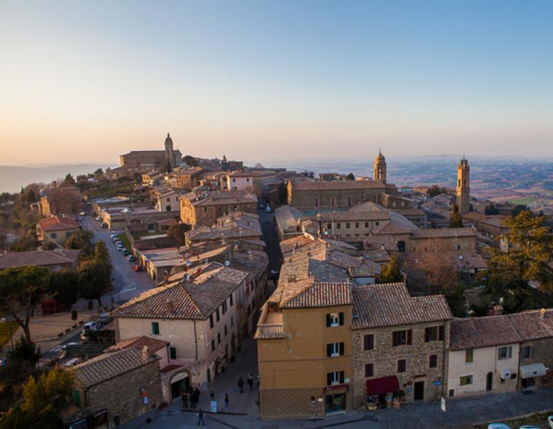 Comment se rendre de Sienne à Montalcino.  Divertissement et loisirs actifs.  Que voir, où visiter