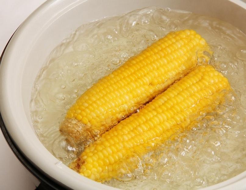 Сколько нужно варить кукурузу после закипания. Как варить молочную кукурузу с солью. Как ещё варят кукурузу