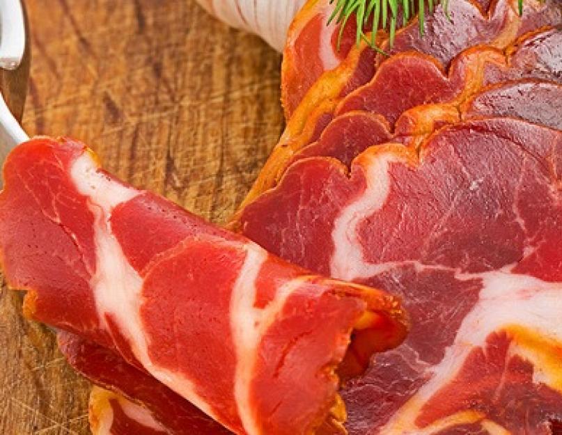Сыровяленое мясо в домашних условиях: рецепт, особенности приготовления и отзывы. Сыровяленое мясо
