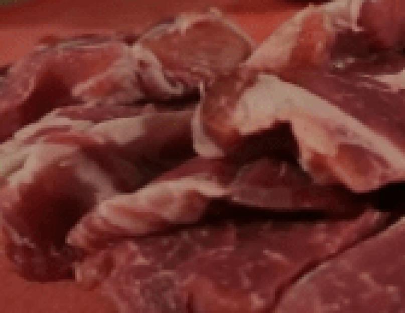 Готовим мясо свинины на шашлык. Шашлык из свиной шеи. Маринад для шашлыка из свинины в пиве