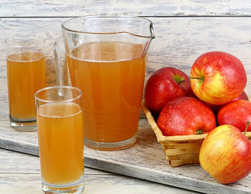 Яблочный сок на зиму: лучшие рецепты с фото. Яблочный сок