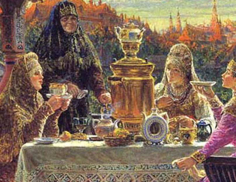 Русское чаепитие — история чая в России. Как на Руси появился чай — летопись времен