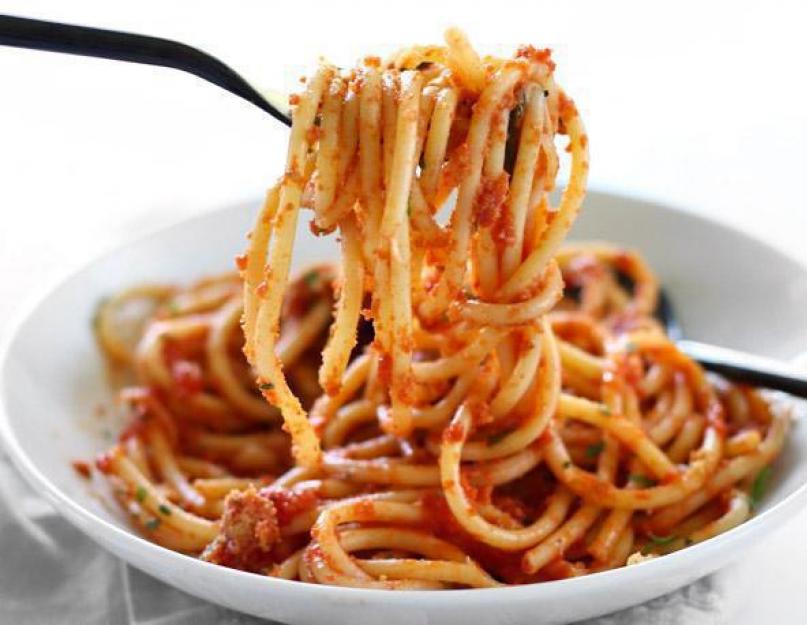 Как есть спагетти ложкой. Как едят спагетти итальянцы (Едим спагетти, как итальянцы)