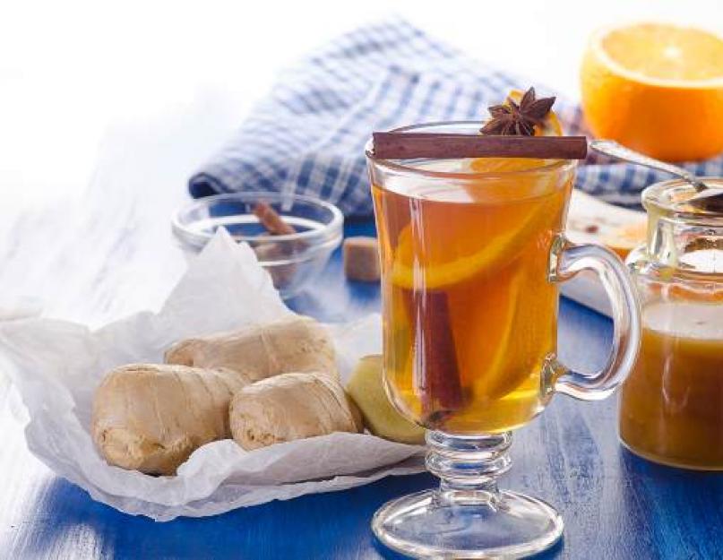  Рецепты приготовления чая с имбирем и апельсином, польза и особенности применения