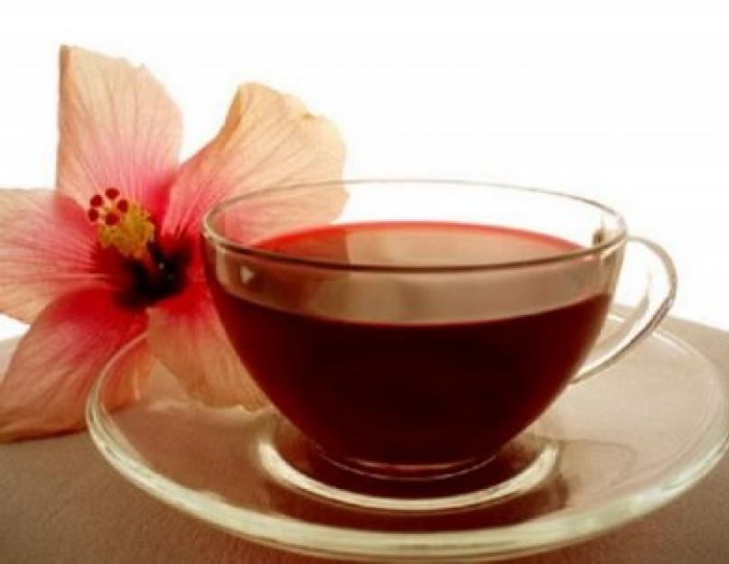 Гибискус, чай: полезные свойства и противопоказания. Все о полезных свойствах и вреде ароматного гибискуса