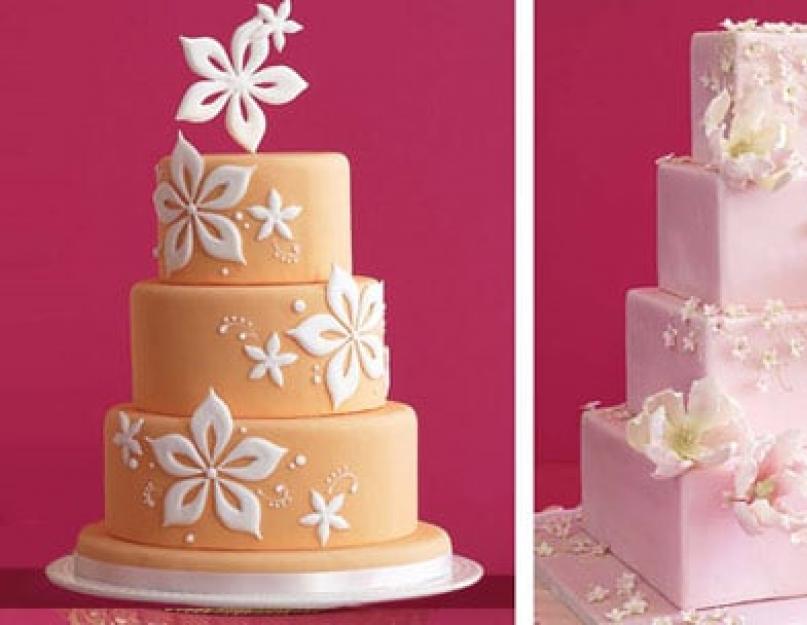 Как украсить своими руками свадебный торт: бабочками, сердечками, рюшами, кружевами из мастики, крема, глазури. Свадебный торт своими руками