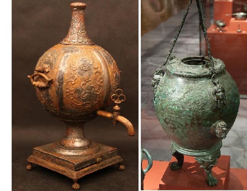 Qui et quand a inventé le samovar ?  Samovar russe.  Longue histoire